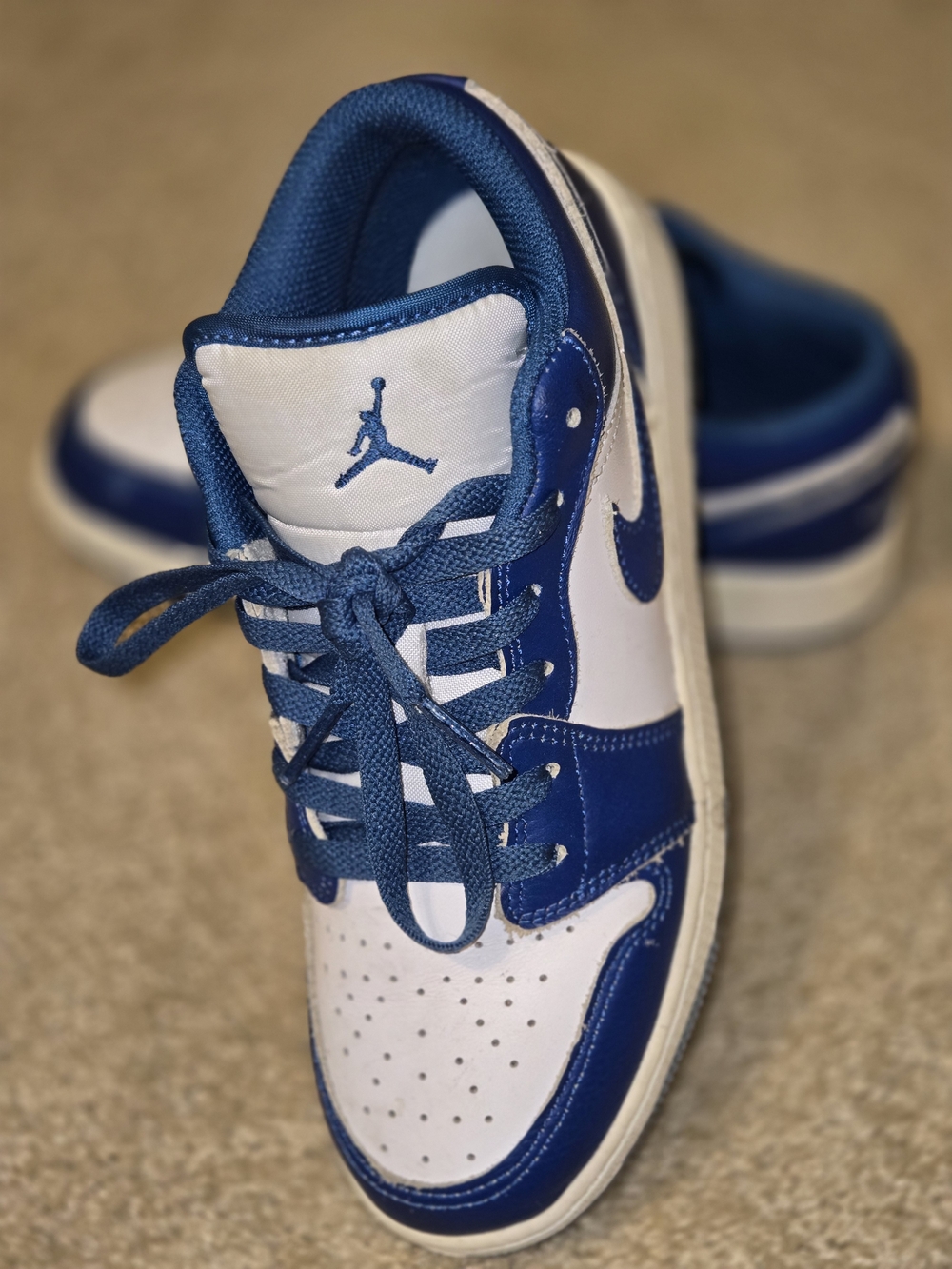 Nike Air Jordan 1 Low in the "Marina Blue